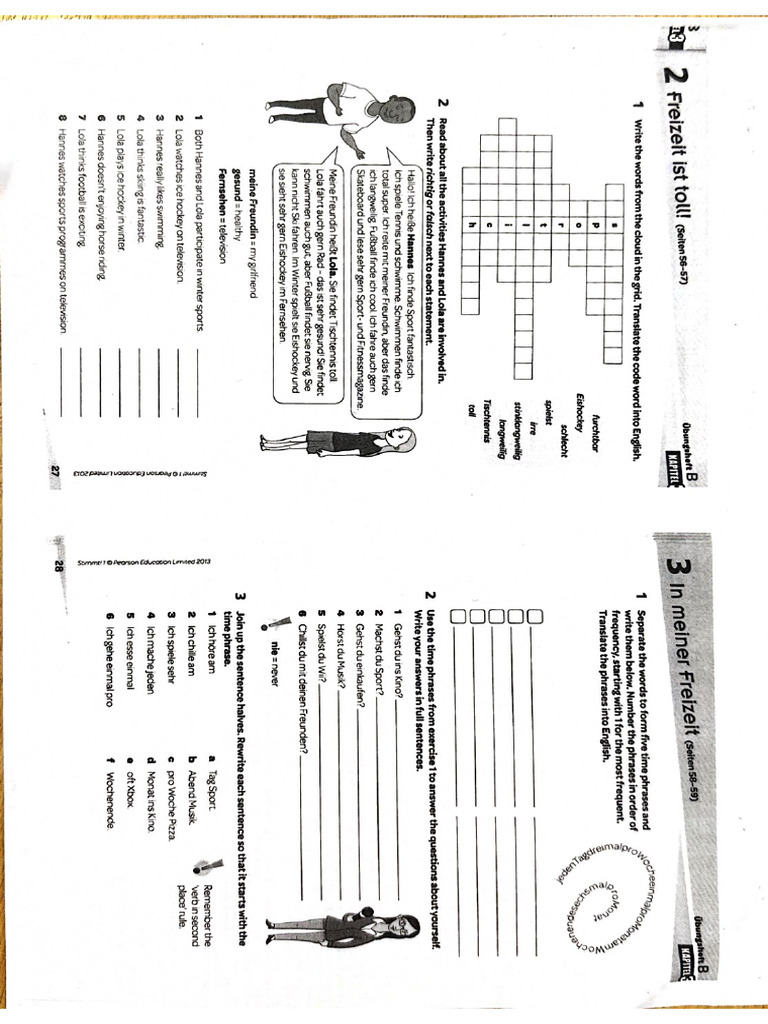 Homework Sheet 7H | PDF