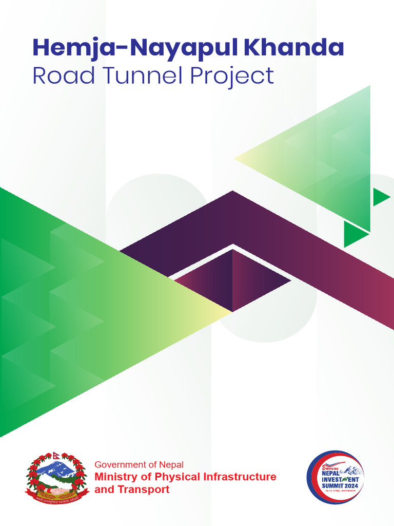 Hemja-Nayapul Road Tunnel Project | PDF | Tunnel | Transport