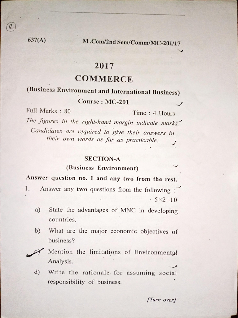 2ND Sem - Pyq | PDF