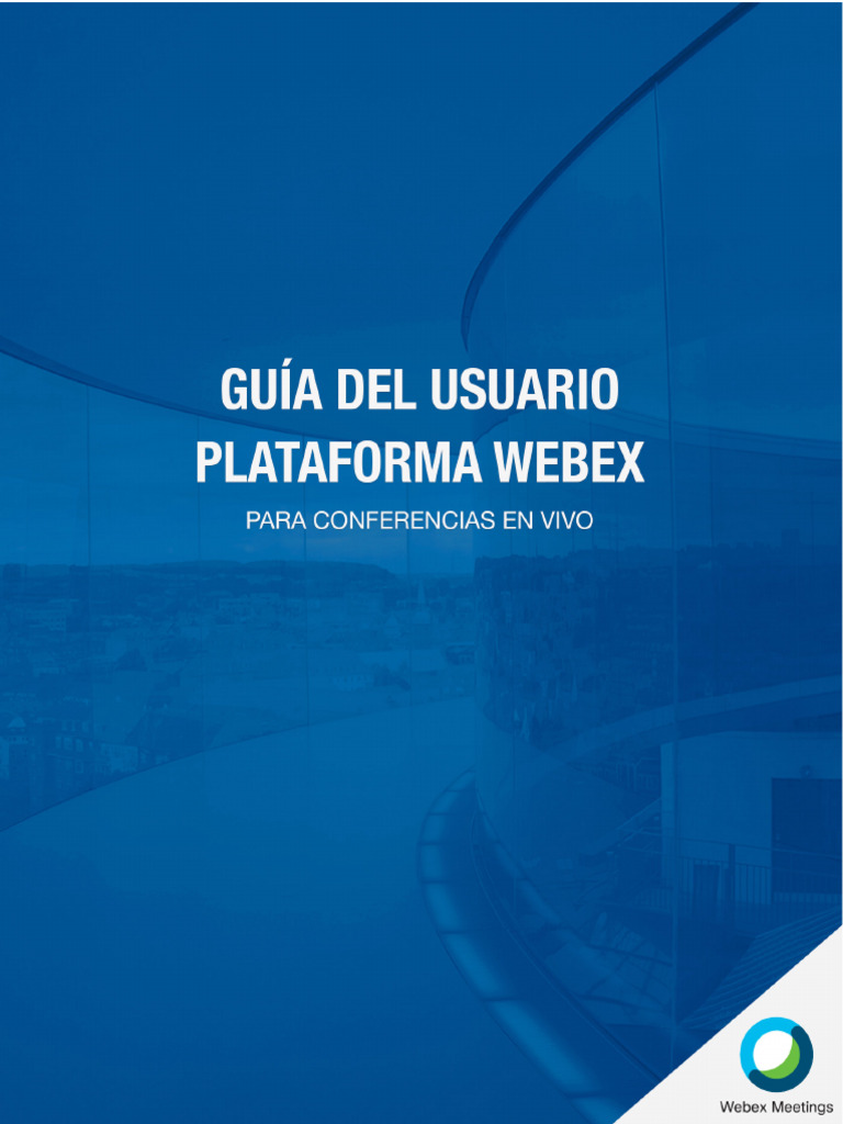 Guía para Descargar Webex y Unirse a Reuniones | PDF | Informática ...