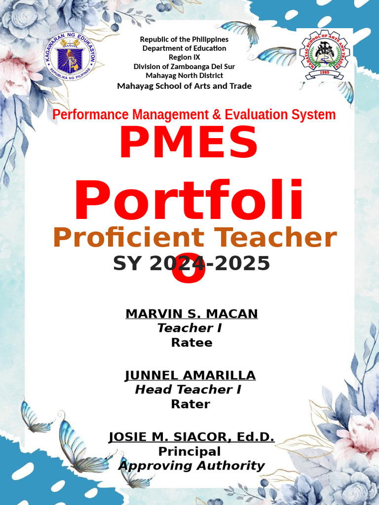 RPMS Portfolio for SY 2024-2025 | PDF | Learning | Behavior Modification