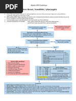 Modified Centor Score for Strep Throat | PDF | Medical Specialties ...