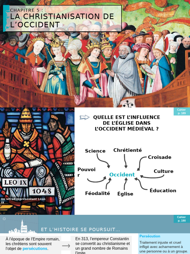 La Christianisation de l'Occident | PDF | Église catholique | Saint ...