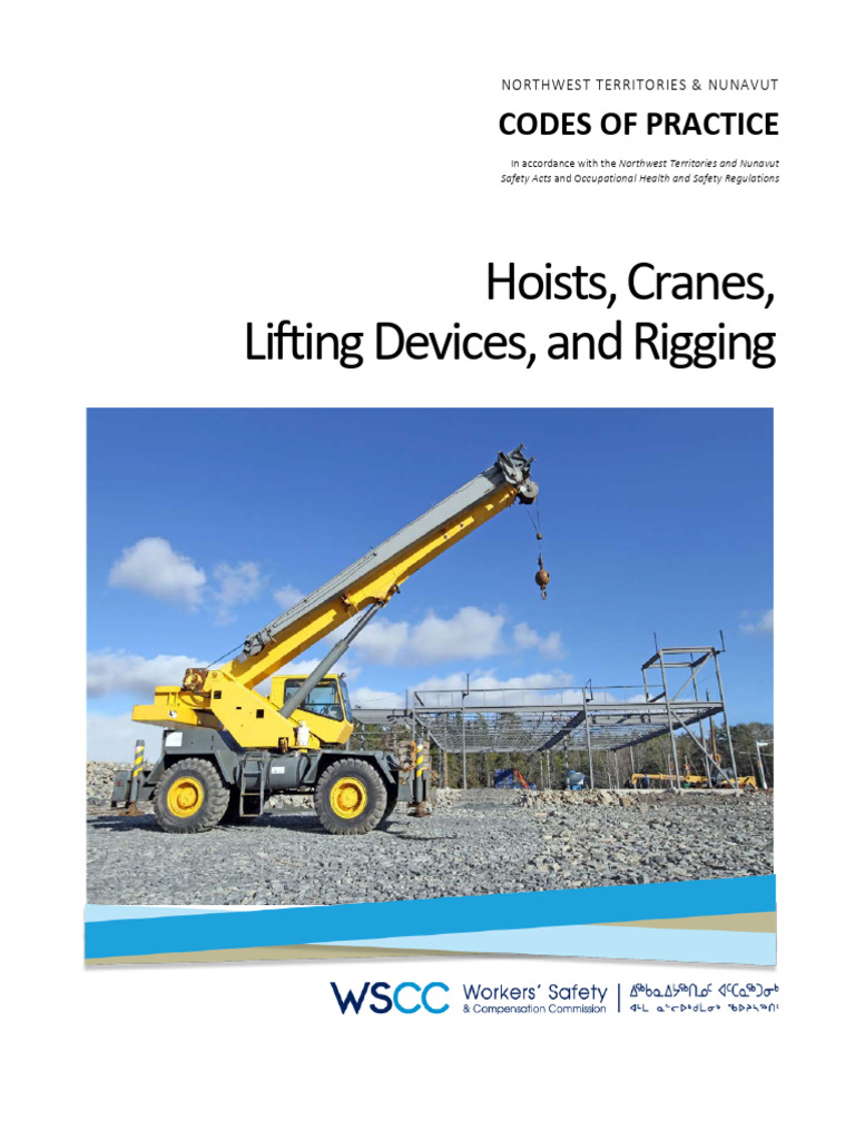 CoP HoistsCranesLiftingDevices Rigging-En 0 0 | PDF | Crane (Machine ...