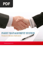 Fleet Management System: Prospective Business Implications