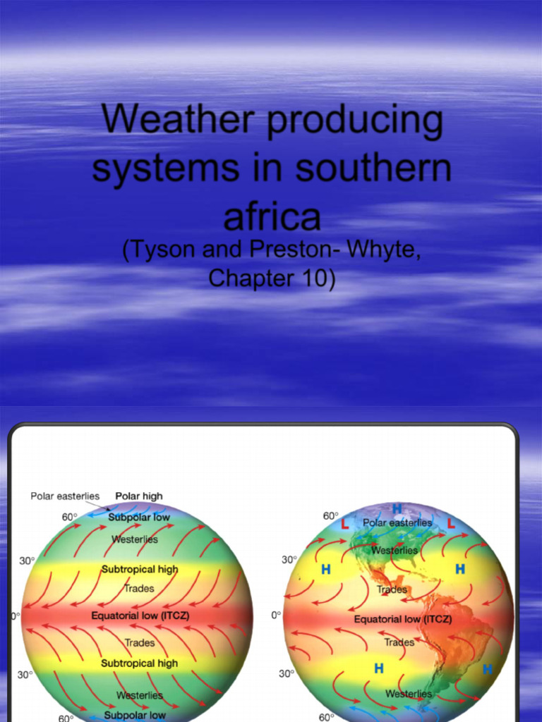 Southern Africa Weather Systems Overview | PDF | Tropical Cyclones ...
