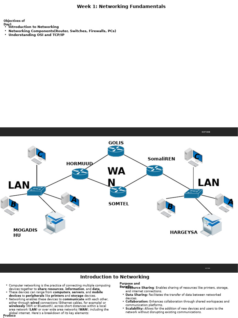 Networking Fundamentals Overview | PDF | Computer Network | Osi Model