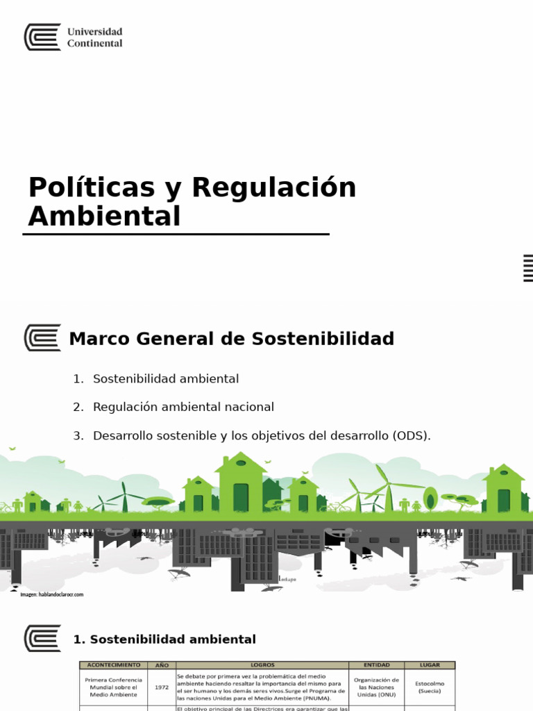 Políticas de Sostenibilidad Ambiental | PDF | Sustentabilidad ...