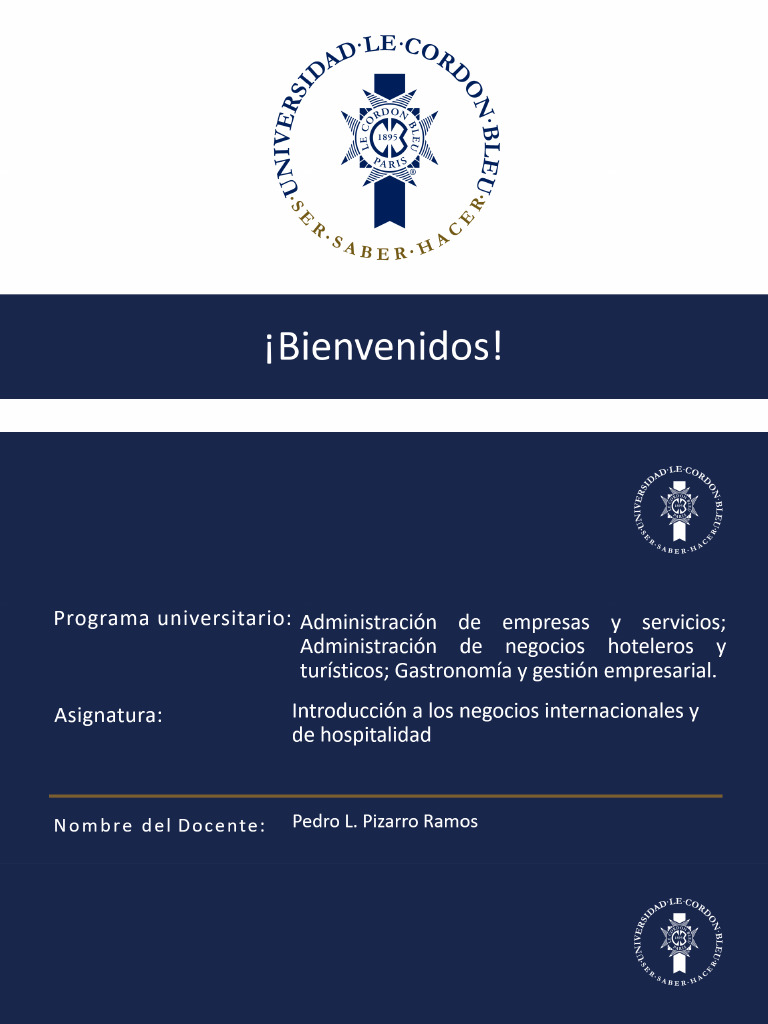 Conceptualizacion de La Hospitalidad y El Sector Servicios | PDF ...