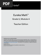Grade 5 Module 4 Answer Key | PDF | Multiplication | Mathematical Notation