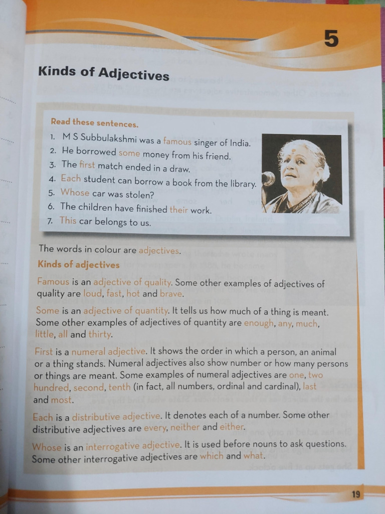 Types of Adjectives Explained | PDF | Linguistics | Linguistic Morphology