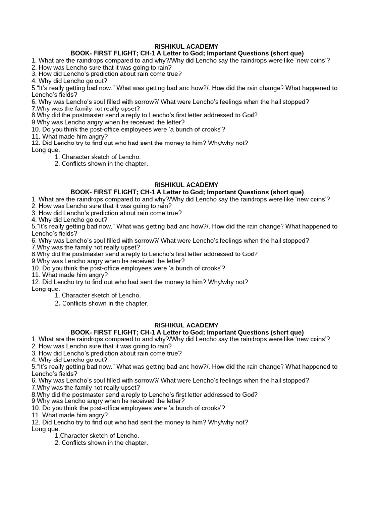 Eng CH 1 | PDF