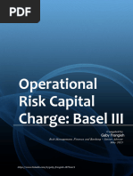 RWA Calculation for Operational Risk | PDF | Operational Risk | Risk