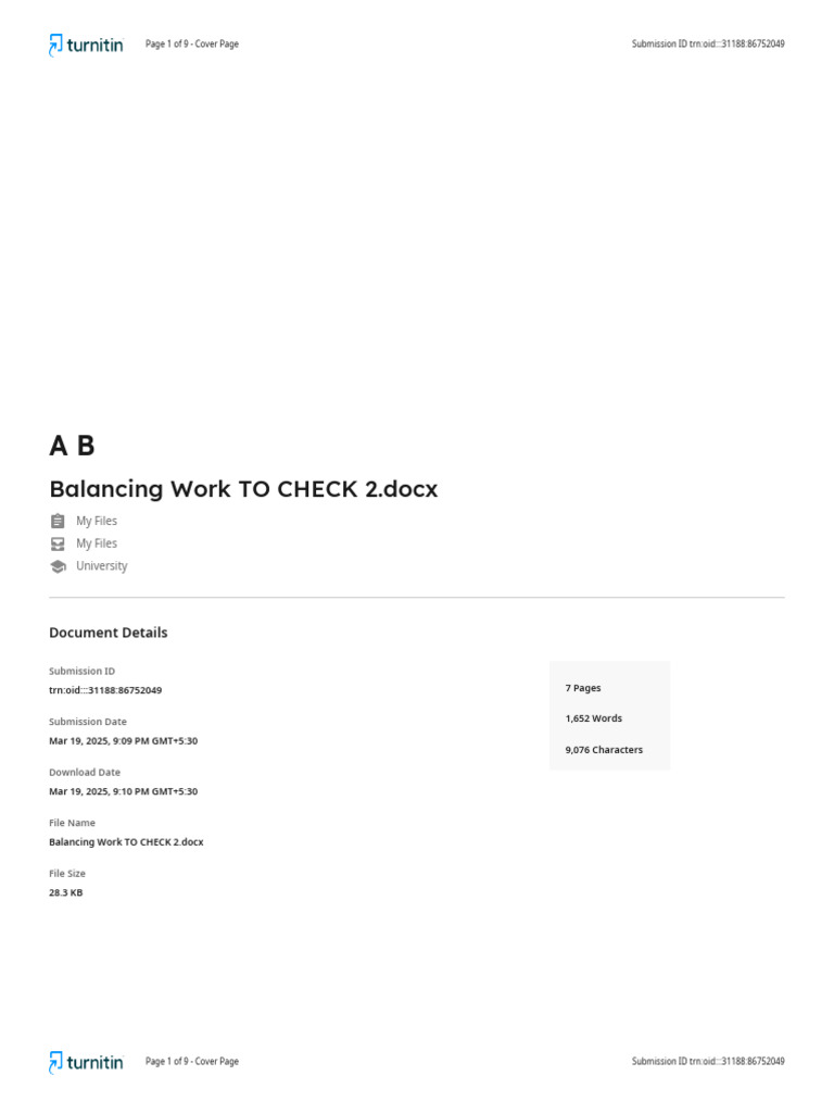 Balancing Work To CHECK 2 | PDF | Time Management | Professional Skills