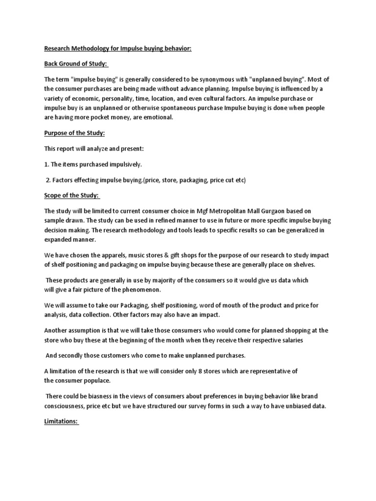 Impulse buying app picture