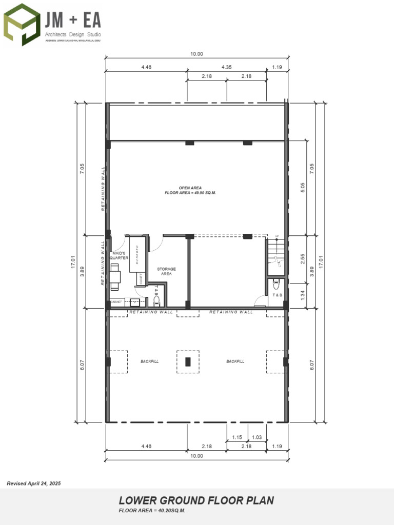 Dy Residence Lower Ground Floor Plan.04.24.24 | PDF