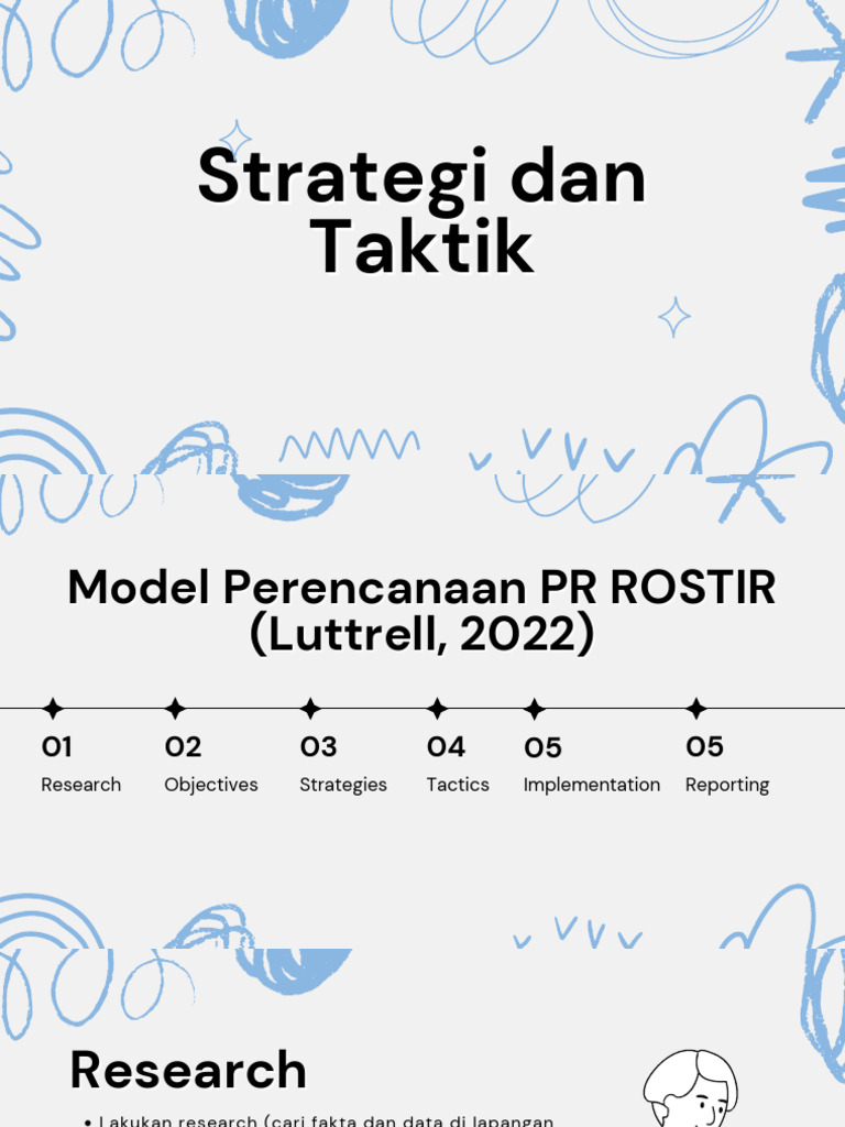 Model PR ROSTIR: Strategi dan Taktik | PDF