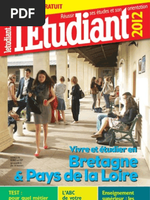 Vivre Et Etudier En Bretagne Et Pays De La Loire 2012