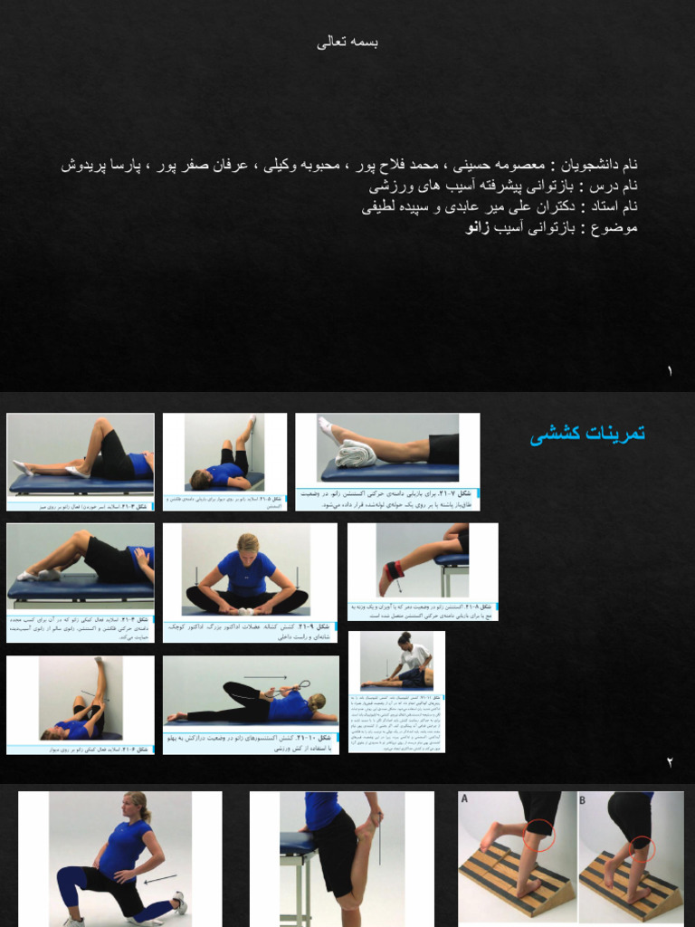 Knee Rehabilitation | PDF