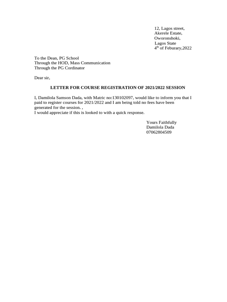 letter-for-course-registration-of-2021-2022-session-pdf
