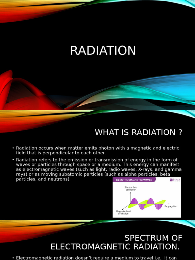 Radiation | PDF