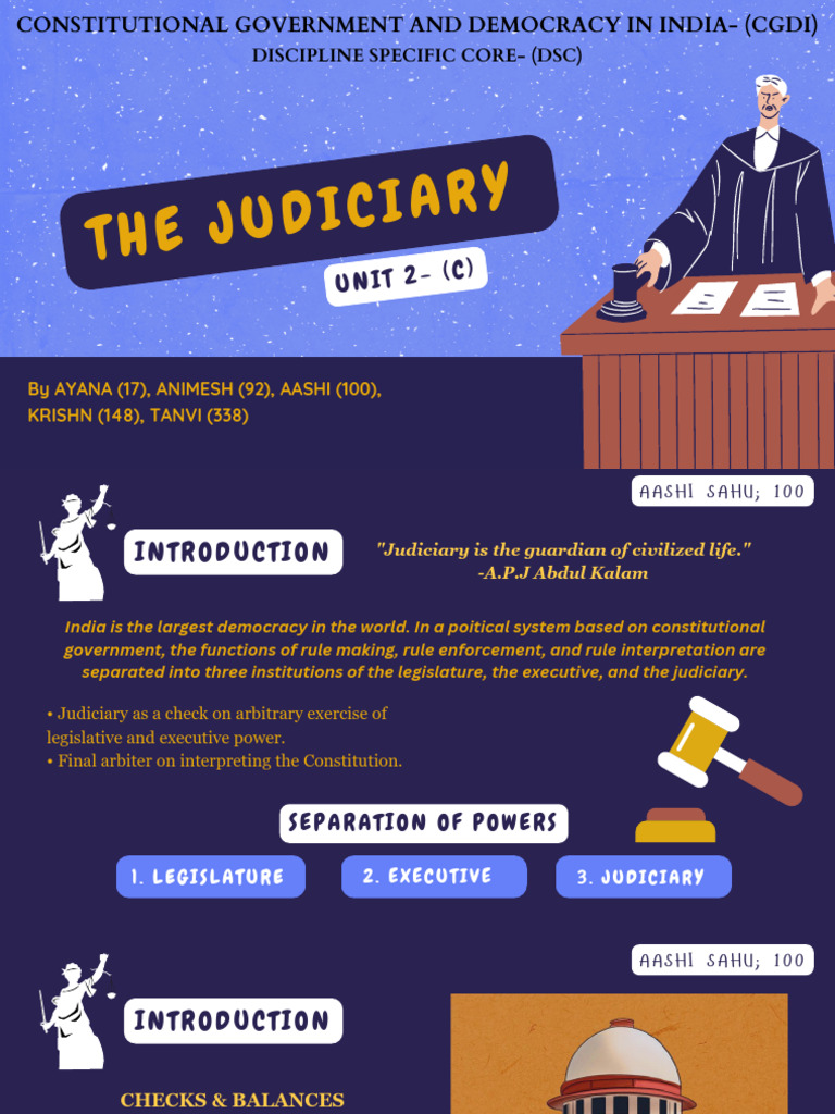 Understanding India's Judiciary System | PDF | Judicial Review | Appeal