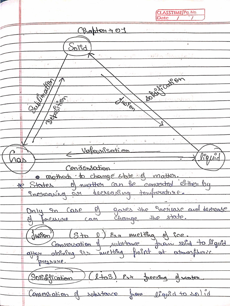 Science Chemistry Chapter 1 Notes | PDF