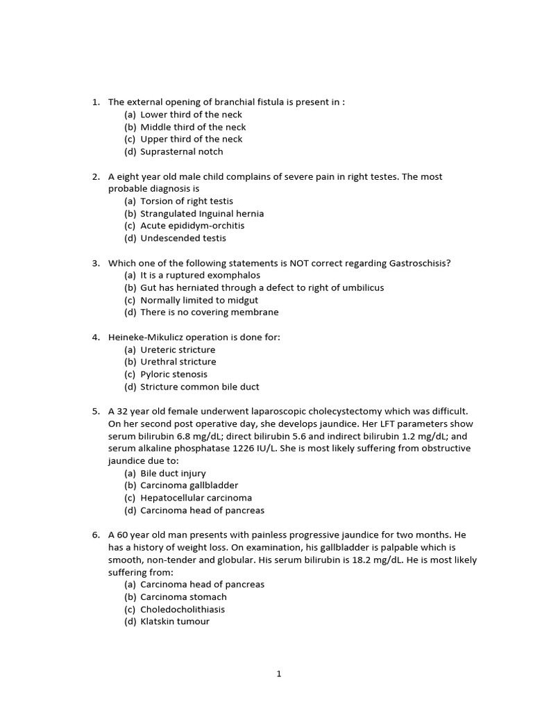 CMS 2017 Examination Paper II | PDF | Ovarian Cancer | Vaccines