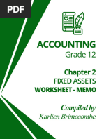 Grade 12 Accounting Formula Sheet | PDF | Dividend | Equity (Finance)