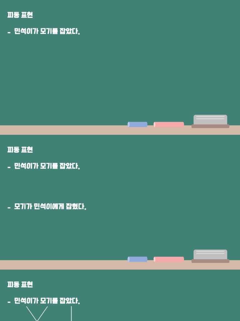 사동, 피동 | PDF