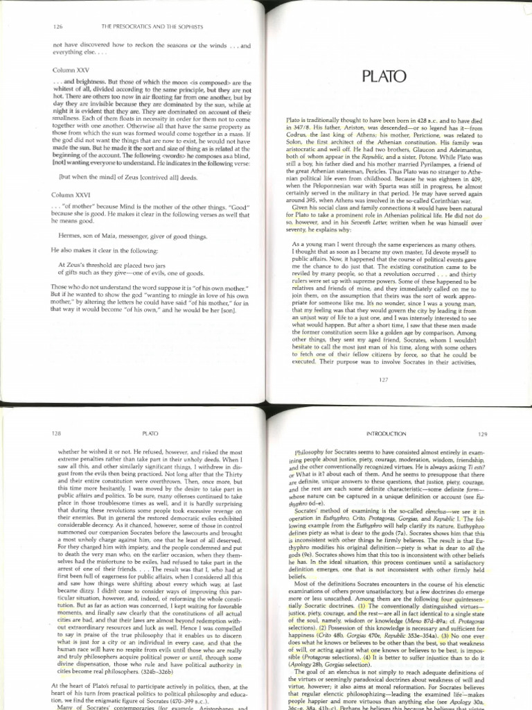 Plato - Introduction | PDF