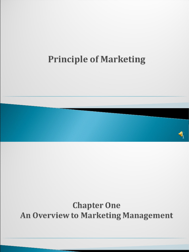 Understanding Core Marketing Concepts | PDF | Marketing | Market ...