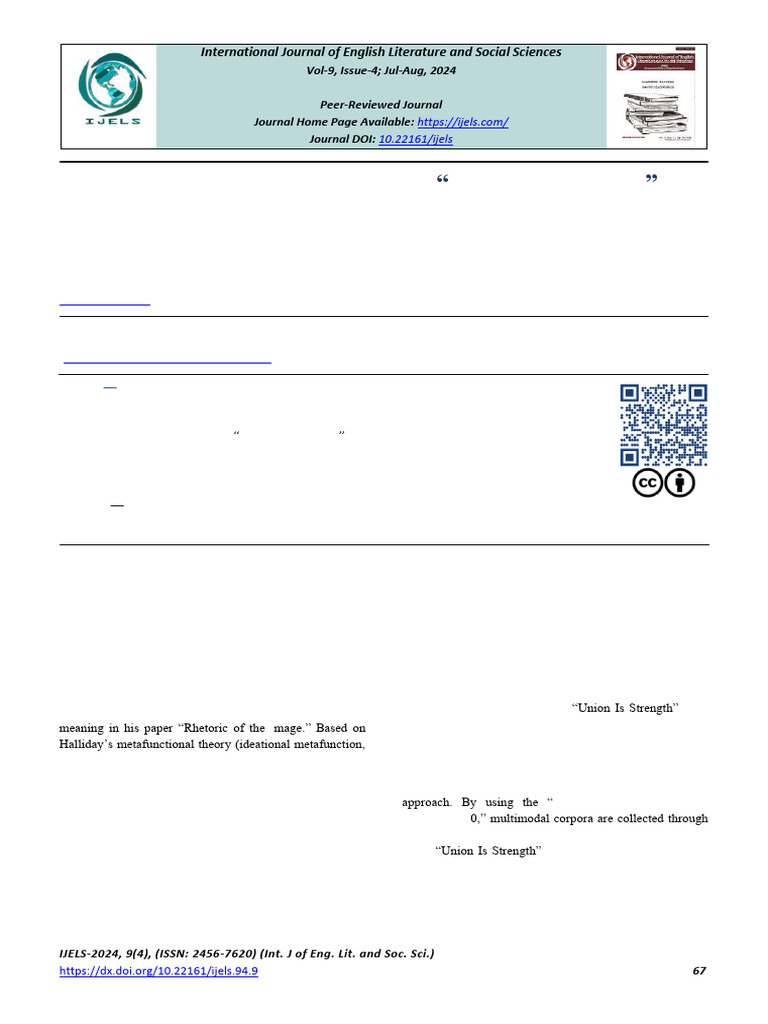 IJELS 09+july August+2024 | PDF | Human Communication | Communication