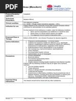 Ferinject Administration Guidelines | PDF | Intravenous Therapy ...