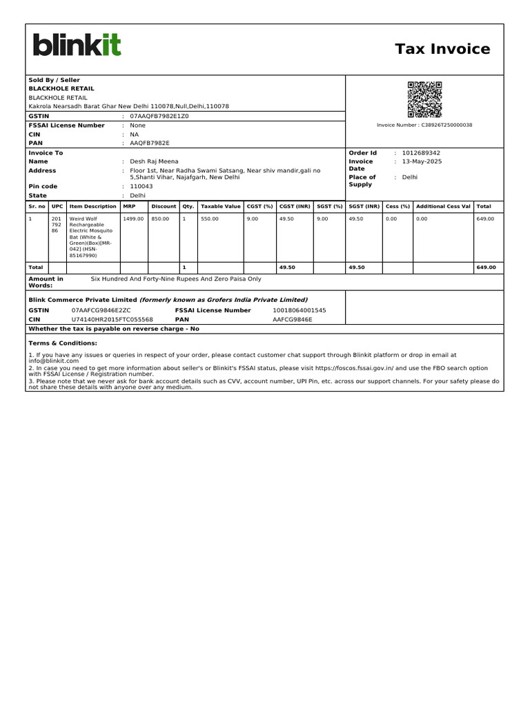 ForwardInvoice ORD049351361 | PDF | Government Finances | Payments
