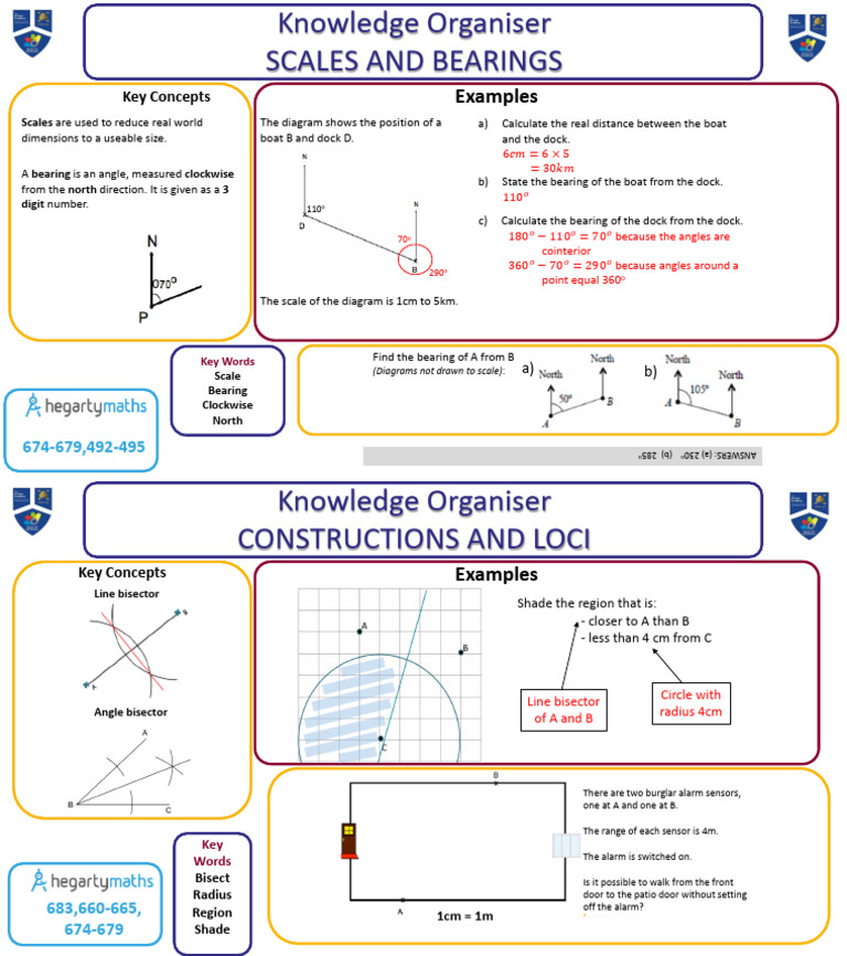 8b Construction Loci Bearings | PDF | Geometry | Euclid