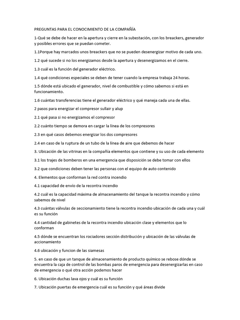 Conocimientos de La Compañia 2 | PDF