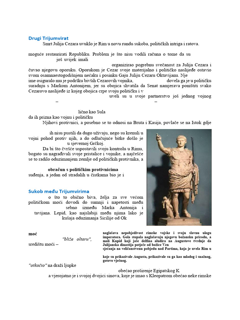 Lekcija 18 - Rimsko Carstvo | PDF