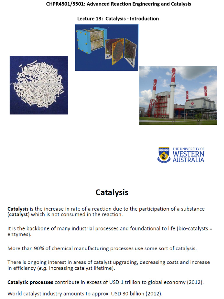 Advanced Catalysis and Reaction Engineering | PDF | Adsorption | Catalysis