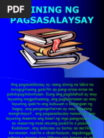 Download PAGSASALAYSAY by Mara Gerona SN87333650 doc pdf