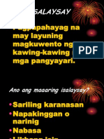 PAGSASALAYSAY - Dagdag