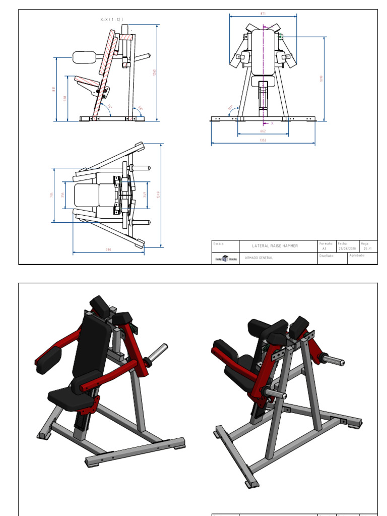Especificaciones Lateral Raise Hammer | PDF
