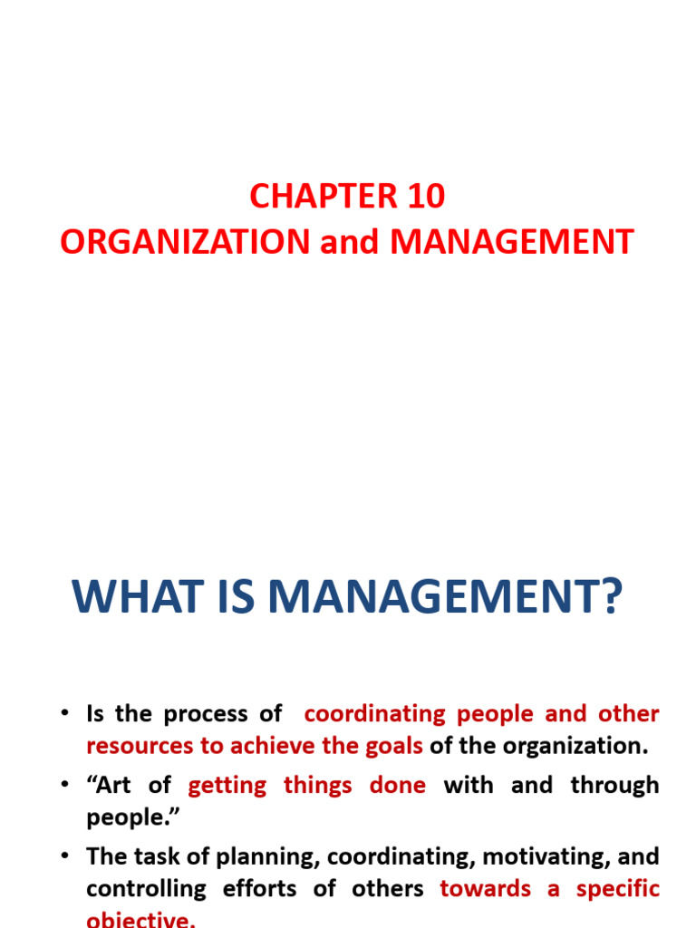 Characteristics of Management and Leadership | PDF | Recruitment ...