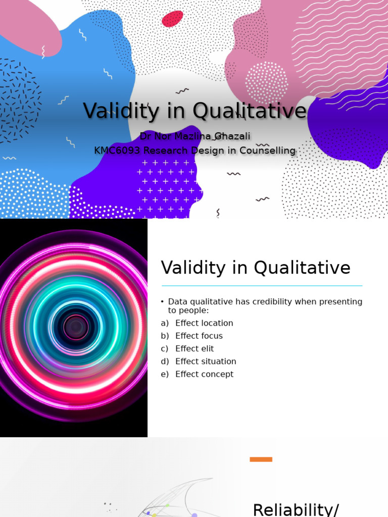Validity and Reliability in Qualitative Research | PDF