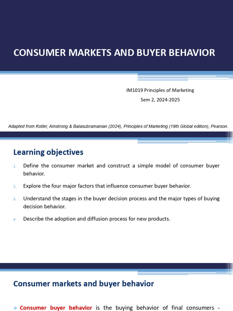 Understanding Consumer Behavior Factors | PDF | Consumer Behaviour ...