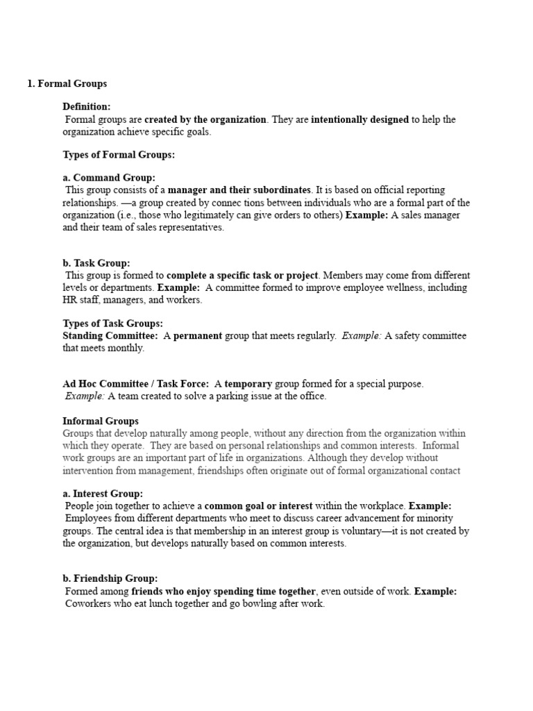 Types and Dynamics of Formal Groups | PDF | Leadership | Goal
