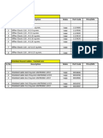 Lapp Cable List