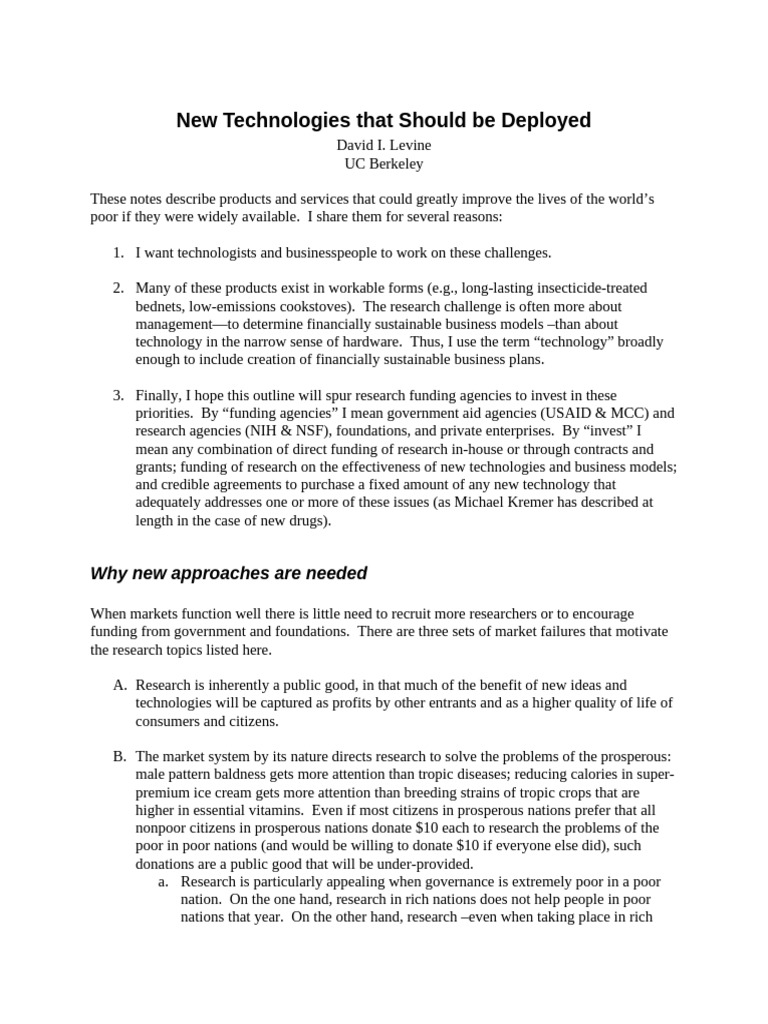 New Technologies That Should Be Deployed | PDF | Infection | Tuberculosis