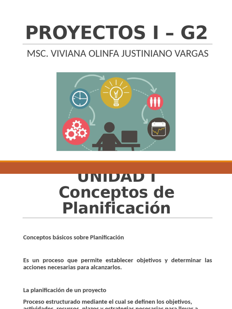 Conceptos Clave de Planificación de Proyectos | PDF | Planificación ...