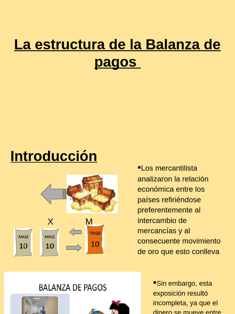 Estructura y Funciones de la Balanza de Pagos | PDF | Balance de pagos ...